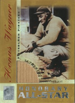 2003 Topps Tribute Perennial All-Star Relics Gold #HW Honus Wagner Bat