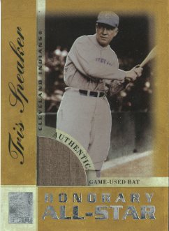 2003 Topps Tribute Perennial All-Star Relics Gold #TS Tris Speaker Bat