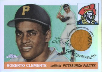 2001 Topps Chrome Originals Refractors #1 Roberto Clemente