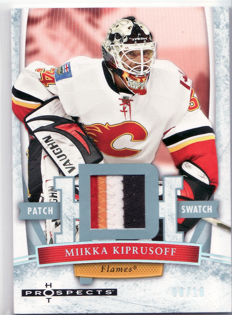 2007-08 Hot Prospects White Hot #60 Miikka Kiprusoff JSY
