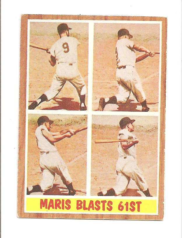 1962 Topps #313 Roger Maris IA