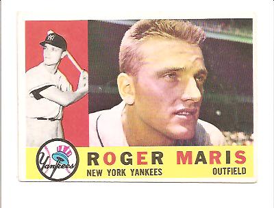1960 Topps #377 Roger Maris