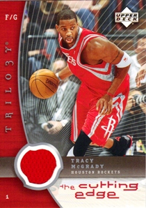 2005-06 Upper Deck Trilogy The Cutting Edge #TM Tracy McGrady
