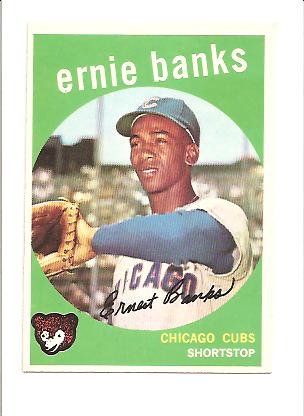1959 Topps #350 Ernie Banks