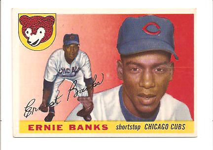 1955 Topps #28 Ernie Banks