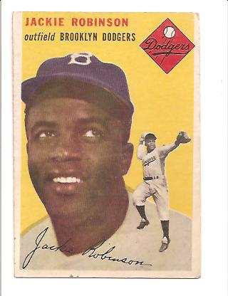 1954 Topps #10 Jackie Robinson