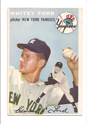 1954 Topps #37 Whitey Ford