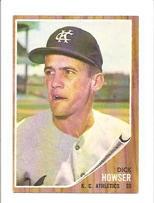 1962 Topps #13 Dick Howser