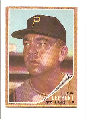 1962 Topps #36 Don Leppert RC