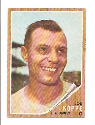 1962 Topps #39 Joe Koppe