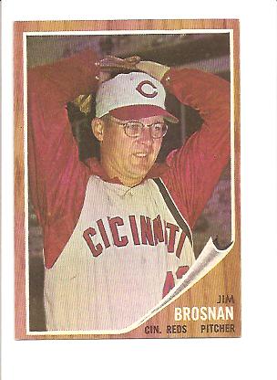 1962 Topps #2 Jim Brosnan
