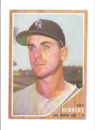 1962 Topps #8 Ray Herbert