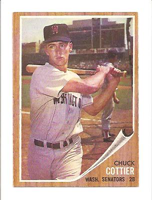 1962 Topps #27 Chuck Cottier