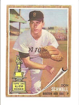 1962 Topps #35 Don Schwall RC