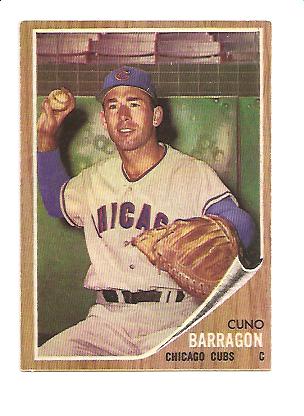 1962 Topps #66 Cuno Barragan RC