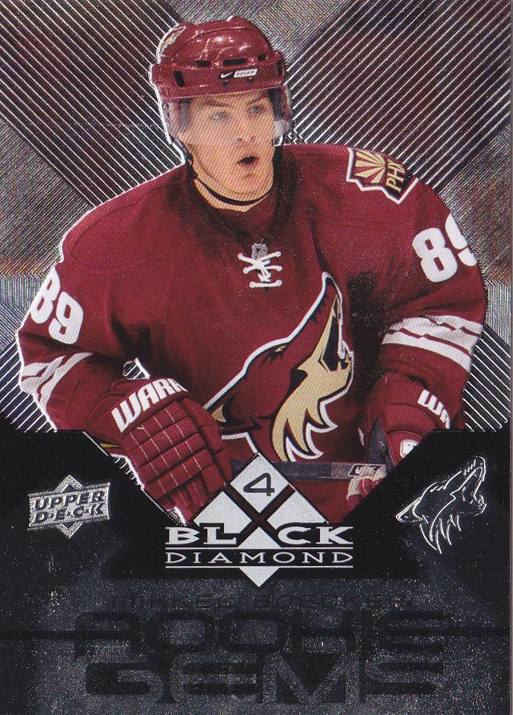 2008-09 Black Diamond #203 Mikkel Boedker RC