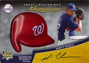 2007 Sweet Spot #130 Matt Chico AU (RC)