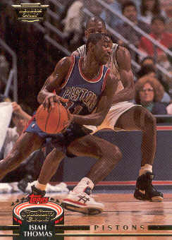 1992-93 Stadium Club Members Only Parallel #50 Isiah Thomas
