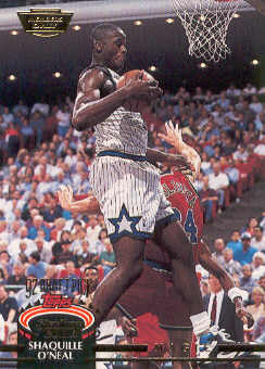 1992-93 Stadium Club Members Only Parallel #247 Shaquille O'Neal