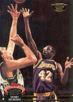 1992-93 Stadium Club Members Only Parallel #327 James Worthy