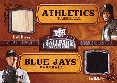 2008 Upper Deck Ballpark Collection #177 Frank Thomas/Roy Halladay