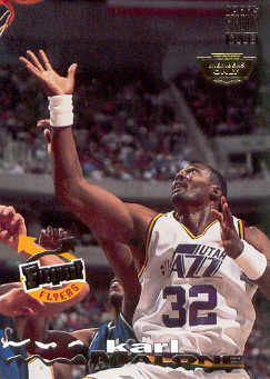 1993-94 Stadium Club Members Only Parallel #186 Karl Malone FF