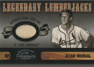 2003 Donruss Classics Legendary Lumberjacks #12 Stan Musial/11
