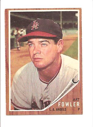 1962 Topps #128 Art Fowler