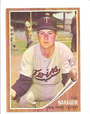 1962 Topps #164 Hal Naragon
