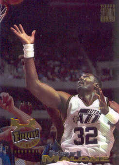 1993-94 Stadium Club Frequent Flyer Upgrades #186 Karl Malone