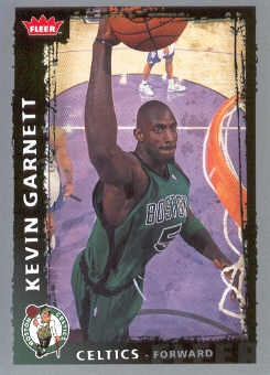2008-09 Fleer #2 Kevin Garnett