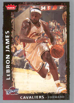 2008-09 Fleer #23 LeBron James