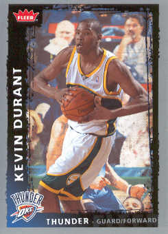 2008-09 Fleer #195 Kevin Durant