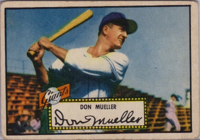 1952 Topps #52 Don Mueller