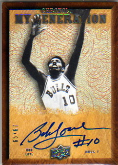 2007-08 Chronology My Generation #MGBL Bob Love/67