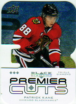 2008-09 Black Diamond Premier Die-Cut #PDC53 Patrick Kane