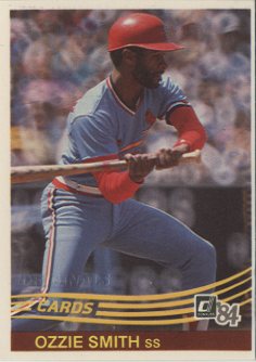 2002 Donruss Originals Embossed #99 Ozzie Smith 1984/2