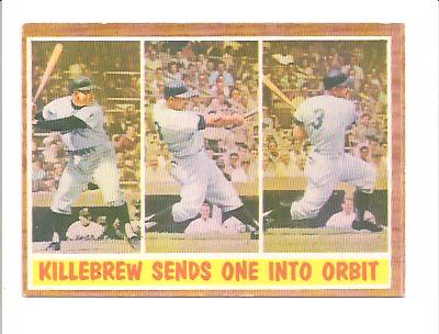 1962 Topps #316 Harmon Killebrew IA