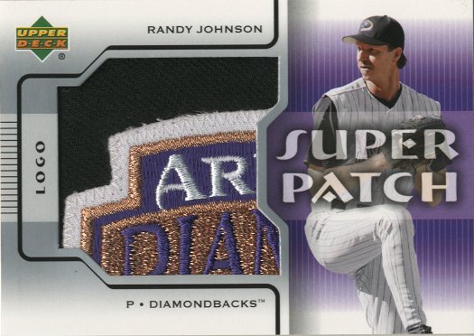 2005 Upper Deck Super Patch Logo #RJ Randy Johnson/24 *
