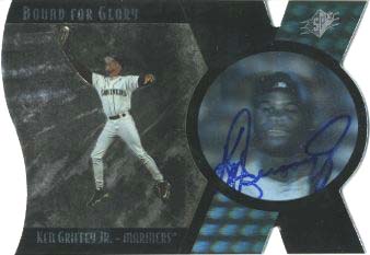 1997 SPx Bound for Glory Supreme Signatures #2 Ken Griffey Jr. front image