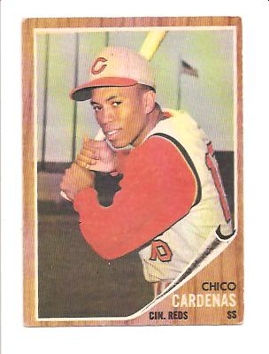 1962 Topps #381 Chico Cardenas