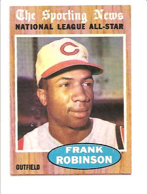 1962 Topps #396 Frank Robinson AS