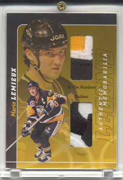 2000-01 BAP Signature Series Mario Lemieux Legend #LM1 Mario Lemieux EMB