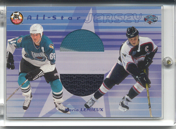 2001-02 BAP Memorabilia All-Star Jersey Doubles #DASJ22 Mario Lemieux