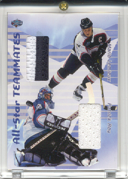 2001-02 BAP Memorabilia All-Star Teammates #AST12 Patrick Roy/Mario Lemieux