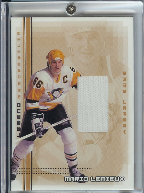2000-01 BAP Memorabilia Mario Lemieux Legends #L1 1987-88 Jsy