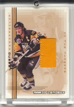 2000-01 BAP Memorabilia Mario Lemieux Legends #L6 1991-92 Jsy Number