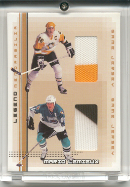2000-01 BAP Memorabilia Mario Lemieux Legends #L9 1987 Jsy/1996 AS Jsy
