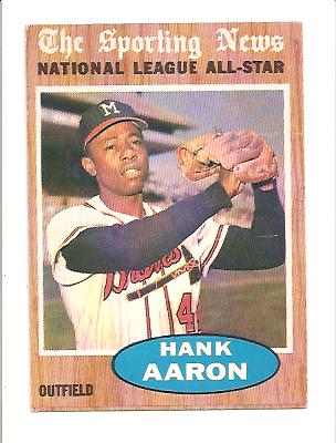 1962 Topps #394 Hank Aaron AS