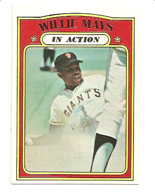 1972 Topps #50 Willie Mays IA